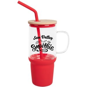 Glass Tumbler w/ Handle - 32 oz.