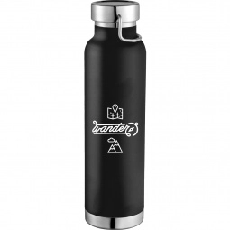 Copper Vacuum Insulated Custom Water Bottle - 22 oz.
