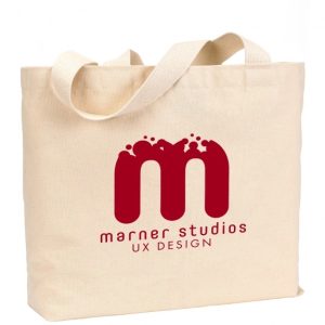 Bayside Cotton Custom Jumbo Tote