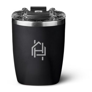 Laser Engraved Insulated Logo Tumbler - 12 oz.