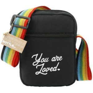Rainbow rPET Crossbody Custom Logo Tote