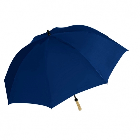 Navy Blue Wind Resistant Golf Custom Umbrella - 60_