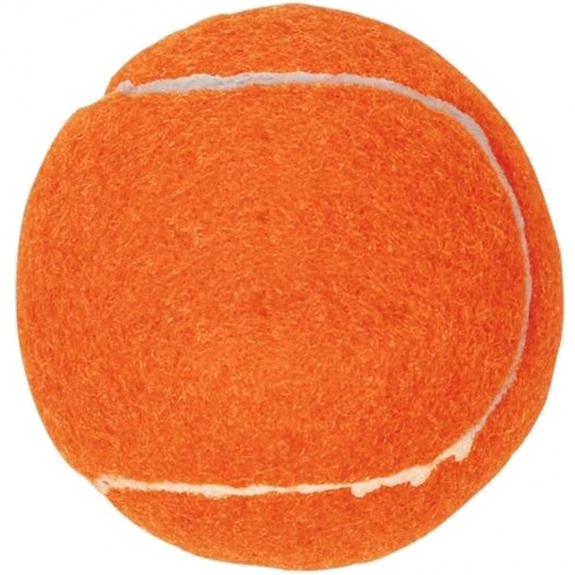 Orange Synthetic Promotional Tennis Ball