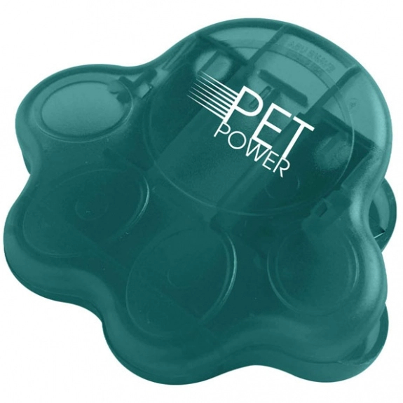 Tr Aqua Paw Shaped Custom Clip